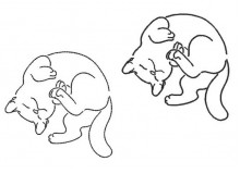 Stickdatei - Katze 2